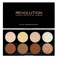 Палетка для лица: бронзеры и хайлайтеры ULTRA CONTOUR PALET