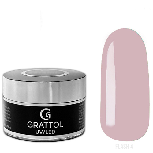 Grattol Camouflage Gel Flash 04, 15 мл