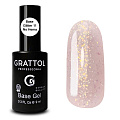 Grattol Rubber Base Glitter 11