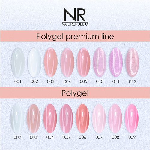 Полигель NR Polygel 001 (молочный), 30 г