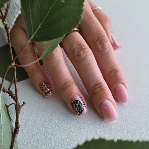 LRC Слайдер Foil Colour Gold-136