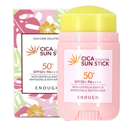 ENOUGH Стик солнцезащитный для лица и тела с центеллой SPF50+/PA++++, 20 г