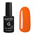Grattol Color Gel Polish GTC029 Orange Red