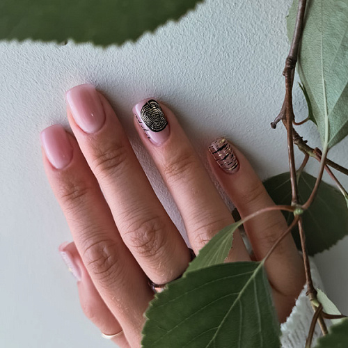 LRC Слайдер Foil Colour Gold-136