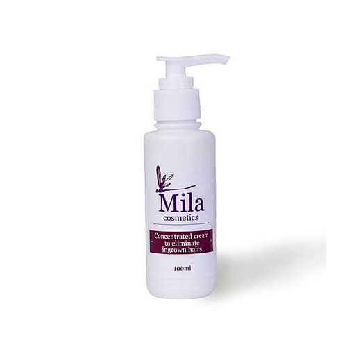 Крем-концентрат Mila Cosmetics - Против вросших волос, 100 мл