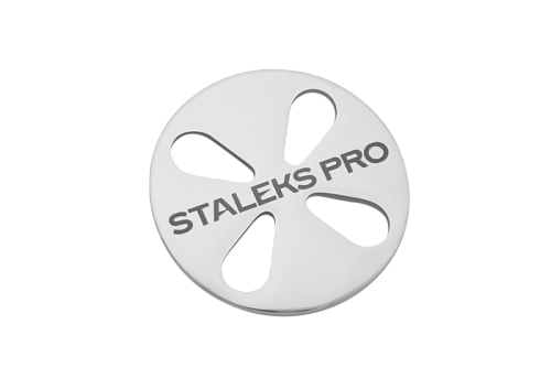 STALEKS Педикюрный диск Pododisc Expert M в комплекте со сменным файлом 180 грит, 20 мм, 5 шт