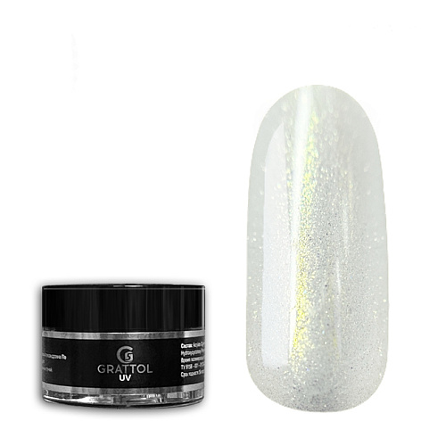 Gratto Camouflage White Glow 05, 15 мл
