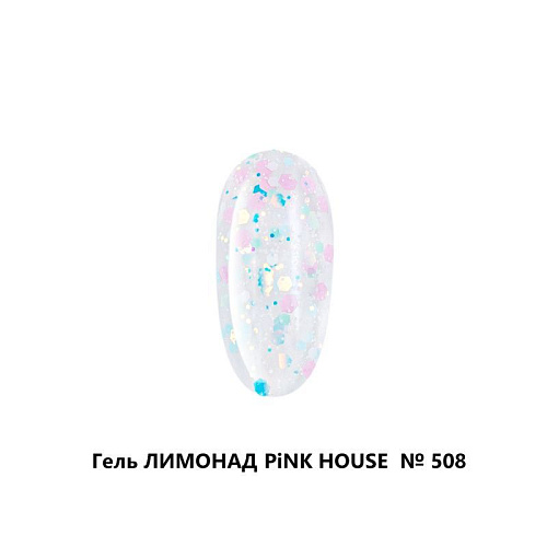 PH Гель для дизайна 508 (розово-мятный лимонад), 5 мл