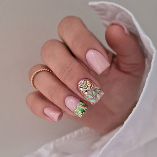 LRC Слайдер Foil Colour Gold-129