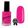 Grattol Лак для ногтей Hot Pink, 9 мл