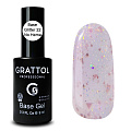 Grattol Rubber Base Glitter 22, 9 мл