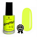 Grattol Лак для ногтей Crazy Yellow, 9 мл