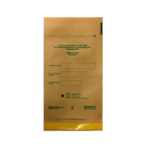 Пакет для воздушной стерилизации Медтест крафт 150х250, 100 шт