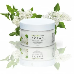 Скраб для рук и ног "Белая сирень", 250 мл