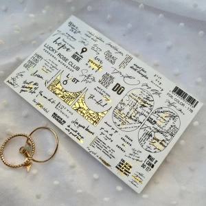 LRC Слайдер Foil Colour Gold - 178