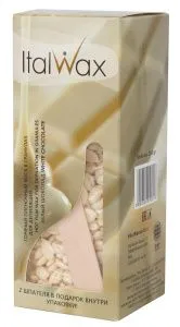 ITALWAX Воск горячий (пленочный) Белый шоколад гранулы, 250 гр