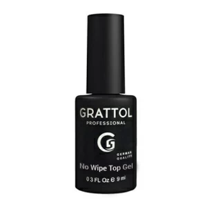 Grattol Rubber Top Gel - Каучуковый топ с ЛС, 9 мл