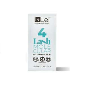 InLei Молекулярная реконструкция ресниц и бровей "LASH MOLECULAR 4 RECONSTRUCTION", саше, 1,2 мл