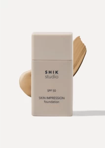 SHIK Тональный крем увлажняющий SPF50 Skin Impression 205, 30 мл