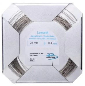 Проволока для ортониксии упругая, диаметр 0,4 мм (25 м)