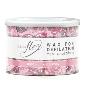 ITALWAX Воск Flex в банке Кремовая роза, 400 мл