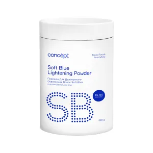 Порошок для осветления волос (Blond Touch Soft Blue Lightening Powder) Pure White, 500 мл