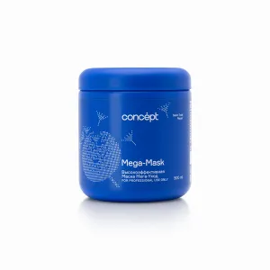 Маска МЕГА-Уход (MEGA-MASK) для слабых и поврежденных волос 2021, 500 мл