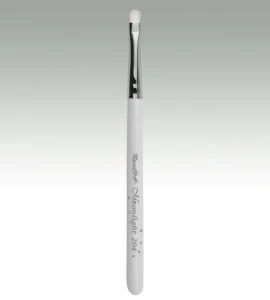 204. Кисть овальная укороченная для глаз и подводки, имитация козы Moonlight №7
