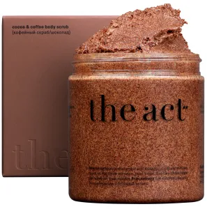 The Act Кофейный скраб для тела ШОКОЛАД, 300 г