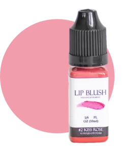LIP BLUSH Пигмент для губ №2 Kiss rose  (Поцелуй розы), 10 мл