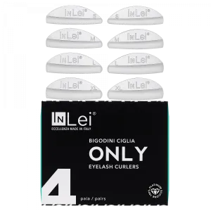 InLei Набор силиконовых бигудей для завивки натуральных ресниц &quot;Only&quot; 4 pairs MIX Pack