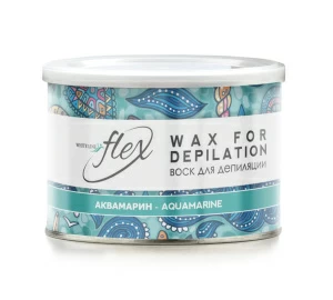 ITALWAX Воск Flex в банке Аквамарин, 400 мл