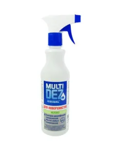 МультиДез-Тефлекс для дезинфекции и мытья поверхностей ЯБЛОКО (триггер), 500 мл