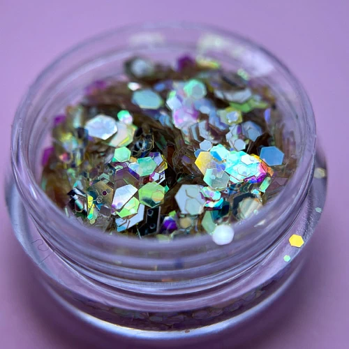 1756 Шестигрнники микс "Крылья феи", 2 гр крупные