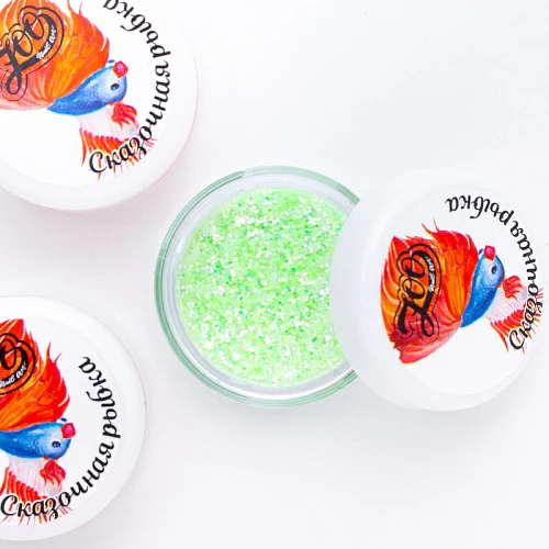 1637 Зеркальный блеск "Сказочная рыбка", 1 гр