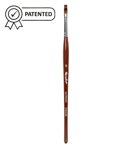 ROUBLOFF Кисть "Гребешок" для градиента имитация колонка №5