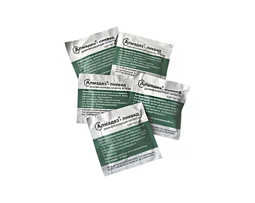 Салфетки "Алмадез-ликвид", Саше - 135*130 мм, 1 шт