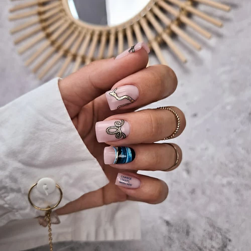 LRC Слайдер Foil Colour Gold-116