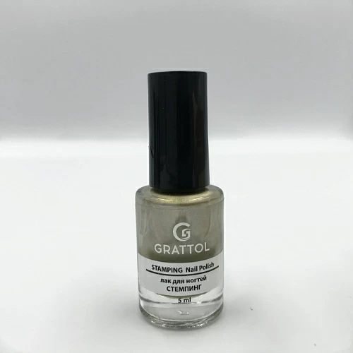Grattol Nail Polish Stamping Gold