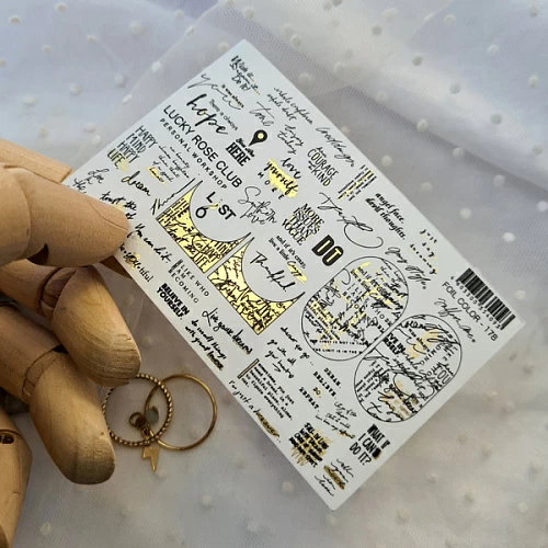 LRC Слайдер Foil Colour Gold - 178