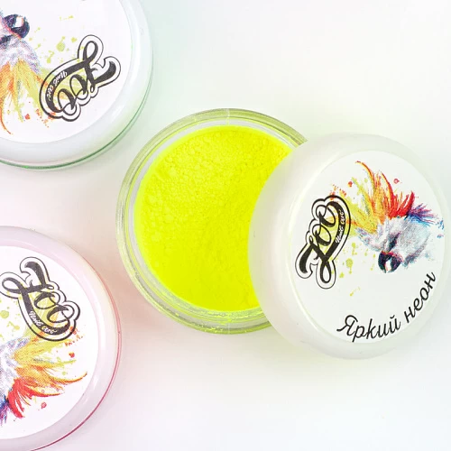 1613 Пигмент "Яркий неон", 1 гр желтый