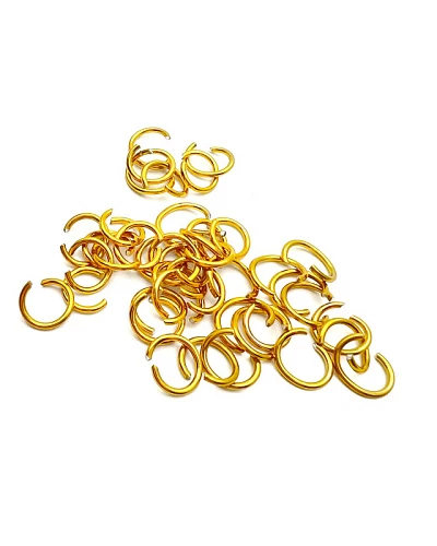 1686 Пирсинг для ногтей колечки золото 1 гр