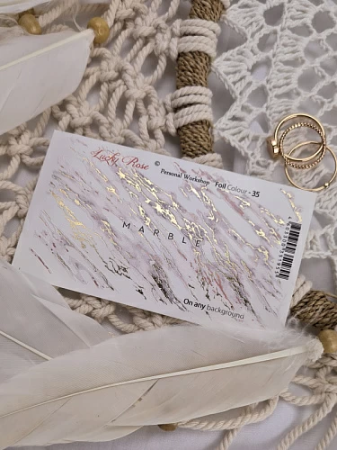 LRC Слайдер Foil Colour Gold-35