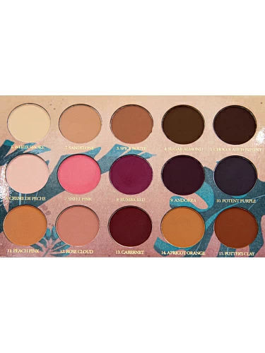 KLEPACH.PRO Палетка теней (15 оттенков)