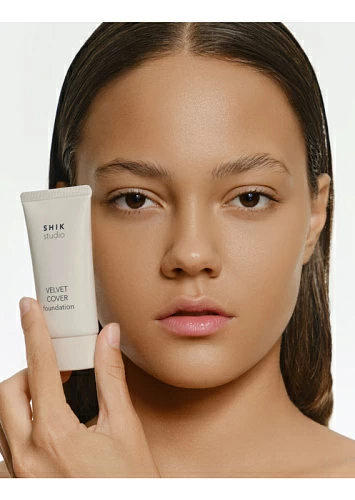 SHIK Тональный крем Velvet Cover 105 Olive, 30 мл