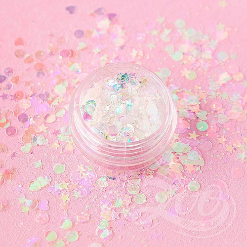 1197 Камифубуки Микс Сердечки-звездочки, 1 гр