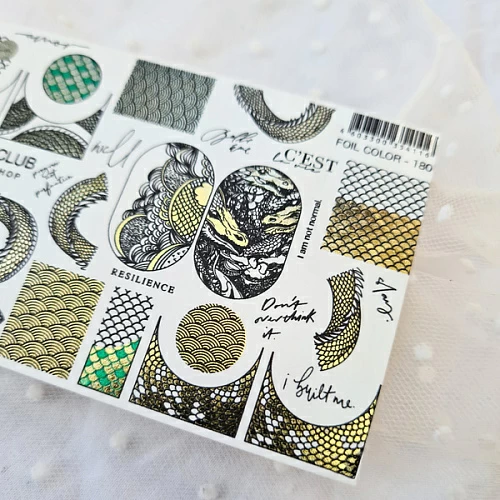 LRC Слайдер Foil Colour Gold - 180