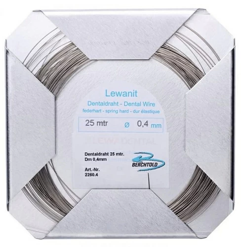 Проволока для ортониксии упругая, диаметр 0,4 мм (25 м)