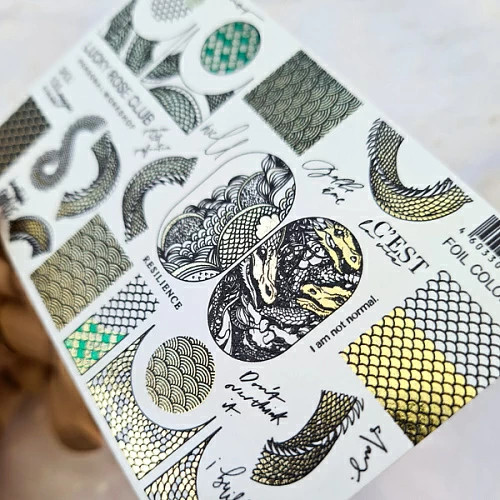 LRC Слайдер Foil Colour Gold - 180