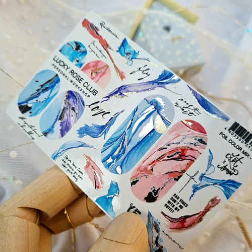 LRC Слайдер Foil Colour MIX - 158